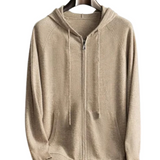 Courchevel kasjmira-hættejakke