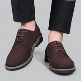 Valenti | Derby ruskind lædersko med snørebånd, business sko, loafers