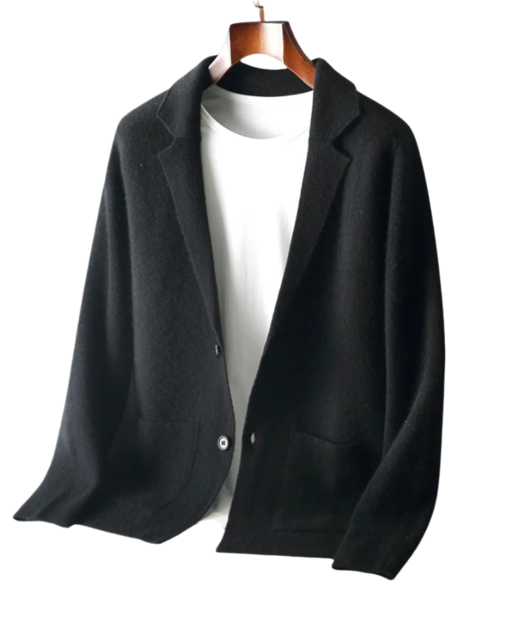 Burcheserkåbe i kasjmir med knapper Bacchus