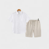 Frederik - Gammelt Pengemønster Linned Combo