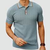 Nicolai – Højkvalitets Strikket Poloshirt