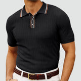 Nicolai – Højkvalitets Strikket Poloshirt