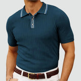 Nicolai – Højkvalitets Strikket Poloshirt