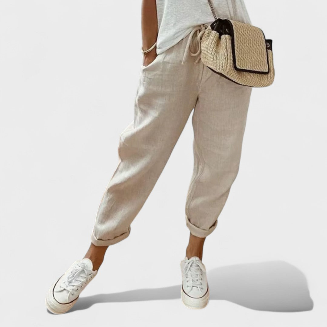 Mette - Elin linnen bukser