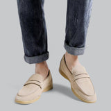 Valenti | Casualsue Loafers - Klassiske Bløde Mokkasiner