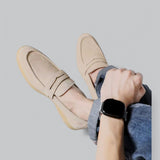 Valenti | Casualsue Loafers - Klassiske Bløde Mokkasiner