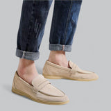 Valenti | Casualsue Loafers - Klassiske Bløde Mokkasiner