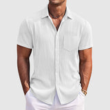 Bent - Sommerbluse med elegante striber