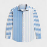 Johannes - Fløjlsstribet skjorte