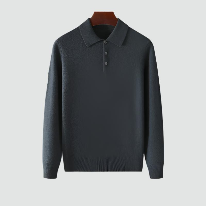 Theodor - Klassisk Polo Uldsweater