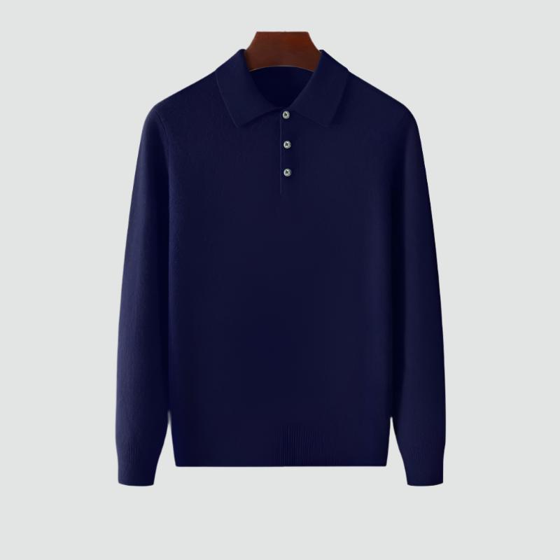 Theodor - Klassisk Polo Uldsweater