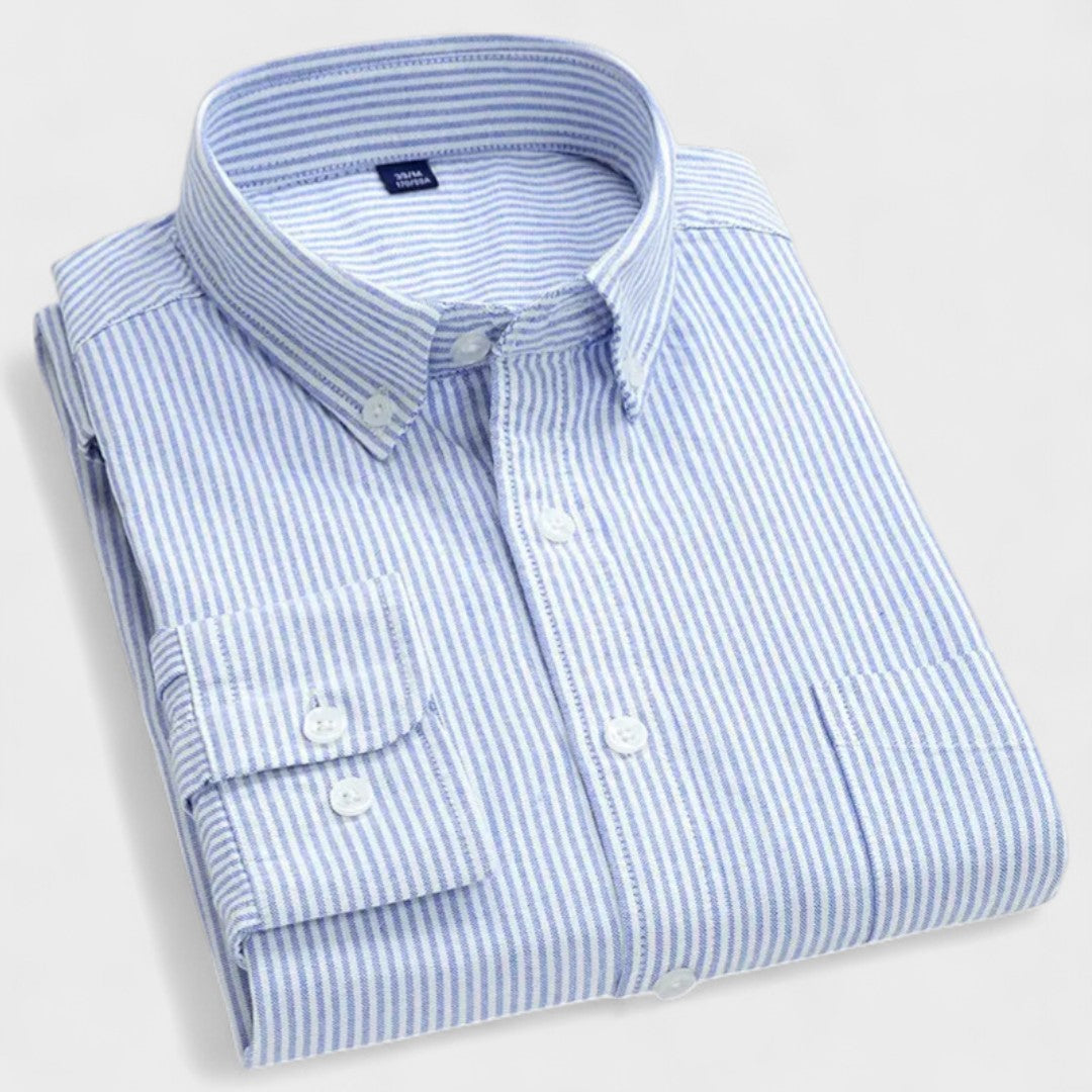 Gudmund - Monegaskisk stribet skjorte