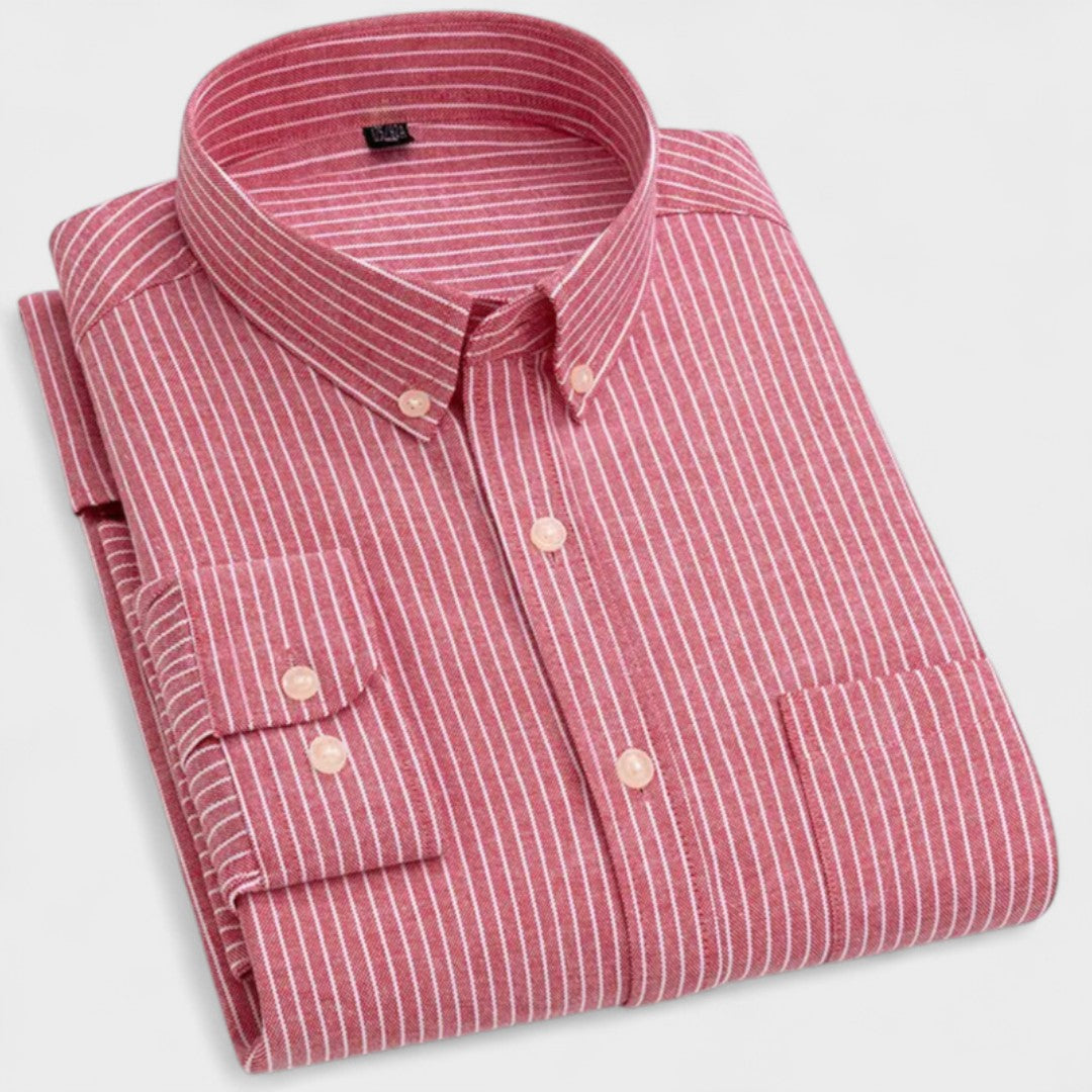 Gudmund - Monegaskisk stribet skjorte